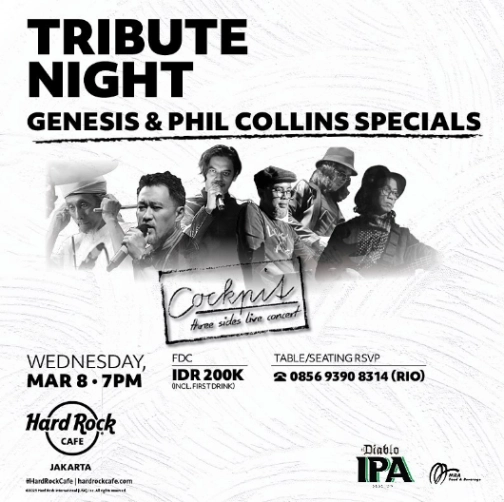 HARD ROCK CAFE JAKARTA - TRIBUTE NIGHT