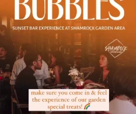 SHAMROCK JAKARTA  BLOOMS AND BUBBLES