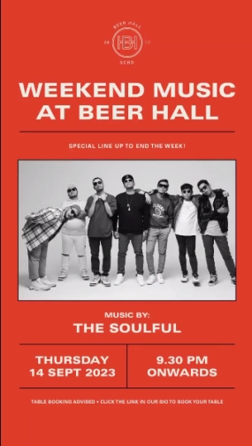 BEER HALL JAKARTA - THURSDAY