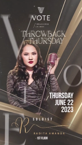 VOTE BAR JAKARTA - THROWBACK THURSDAY