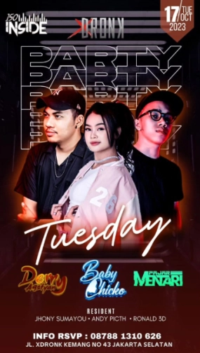 XDRONK JAKARTA - PARTY TUESDAY