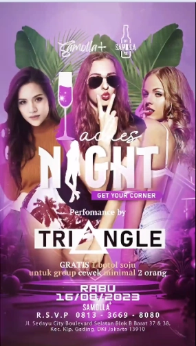 SAMOLLA CAFE & POOL JAKARTA - LADIES NIGHT