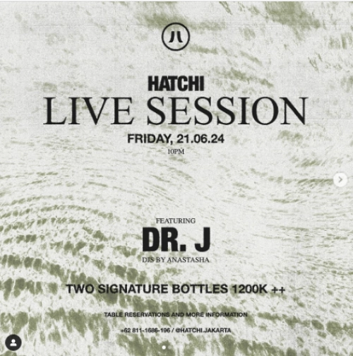 HATCHI JAKARTA - LIVE SESSION