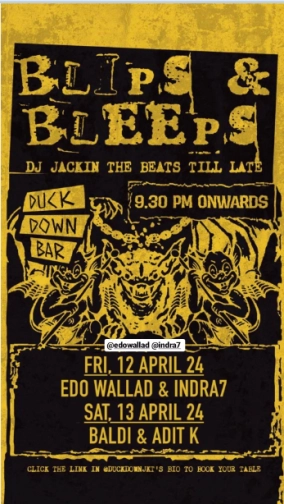 DUCK DOWN JAKARTA - BLIPS & BLEEPS