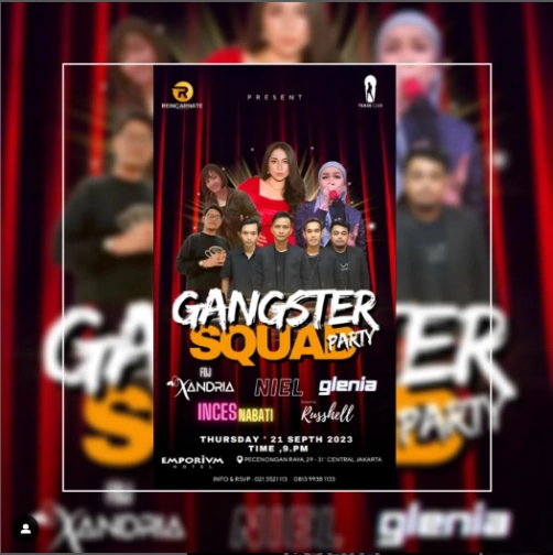 EMPORIUM TEASE CLUB JAKARTA - GANGSTER SQUAD PARTY