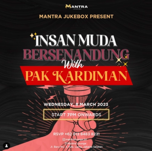 MANTRA LOUNGE JAKARTA - INSAN MUDA BERSENANDUNG