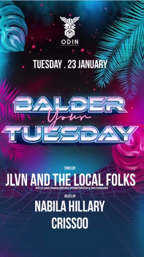 ODIN JAKARTA - BALDER YOUR TUESDAY