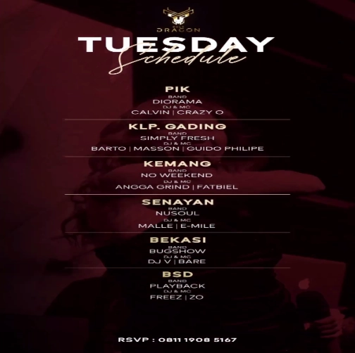 GOLD DRAGON KEMANG - TUESDAY