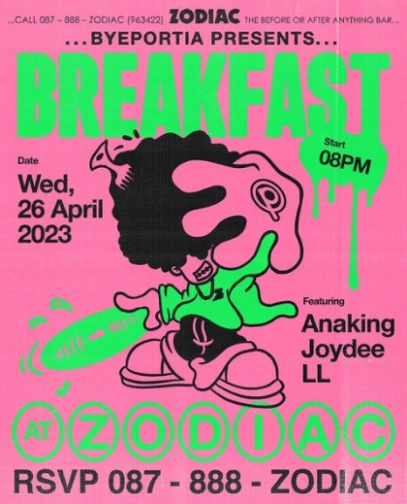 ZODIAC JAKATA - BYEPORTIA : BREAKFAST AT ZODIAC