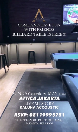 ATTICA JAKARTA - SUNDAY