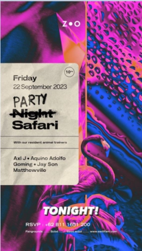 ZOO SCBD - PARTY SAFARI