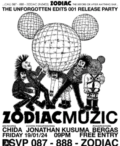 ZODIAC JAKATA - ZODIAC MUZIC : LABEL RELEASE PARTY