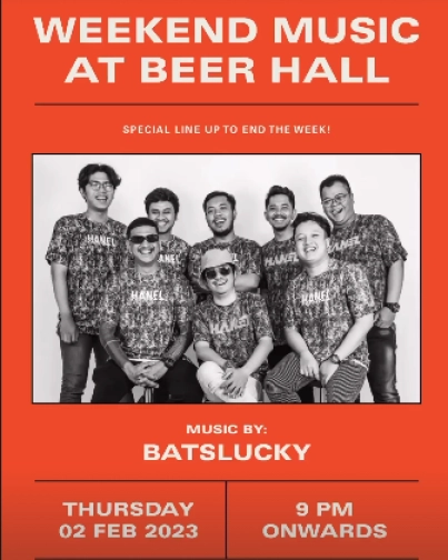 BEER HALL JAKARTA - BATSLUCKY+DEMMY