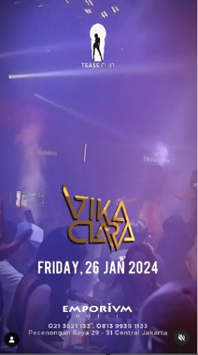 EMPORIUM TEASE CLUB JAKARTA - 𝐕𝐈𝐊𝐀 𝐂𝐋𝐀𝐑𝐀