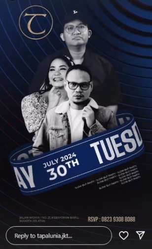 TAPALUNIA JAKARTA - TUESDAY