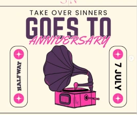 HALF WAY JAKARTA   SINNERS TAKE OVER  GOES TO ANNIVERSARY