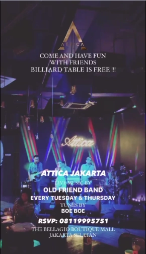 ATTICA JAKARTA - THURSDAY