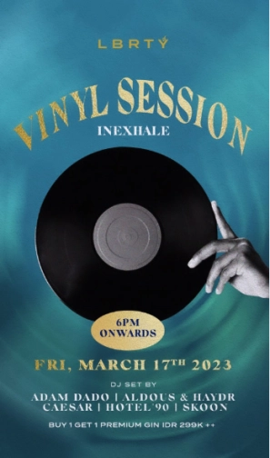 LBRTY JAKARTA - VINYL SESSION