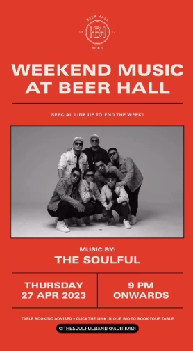 BEER HALL JAKARTA - THURSDAY