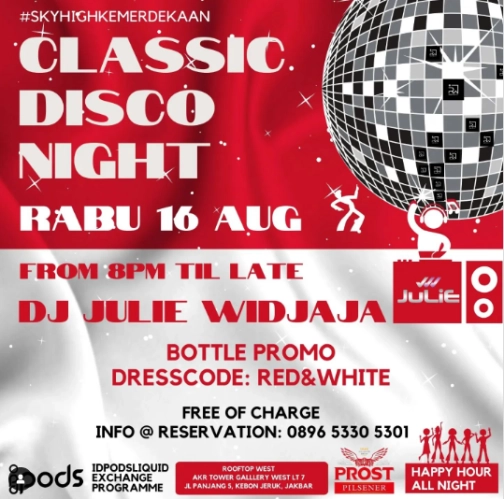 ROOFTOP WEST JAKARTA - CLASSIC DISCO NIGHT