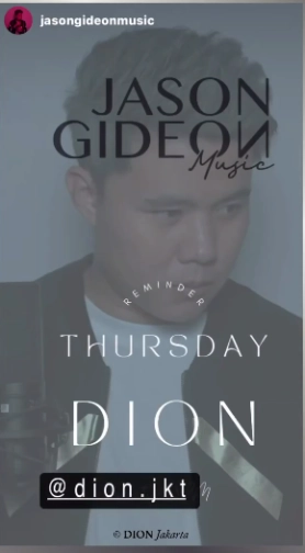 DION JAKARTA - JASON GIDEON