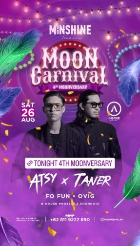 MOONSHINE JAKARTA - MOON CARNIVAL