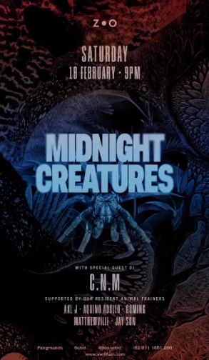 ZOO SCBD - MIDNIGHT CREATURES