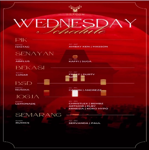 GOLD DRAGON BEKASI - WEDNESDAY