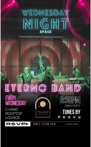 CHAND ROOFTOP LOUNGE JAKARTA - WEDNESDAY NIGHT SPACE