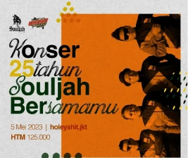 HOLEYSHIT JAKARTA  KONSER 25 TAHUN SOULJAH BERSAMAMU