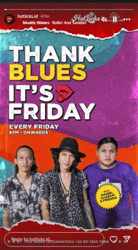 HOTLICKS GD SERPONG - THANK BLUES IT