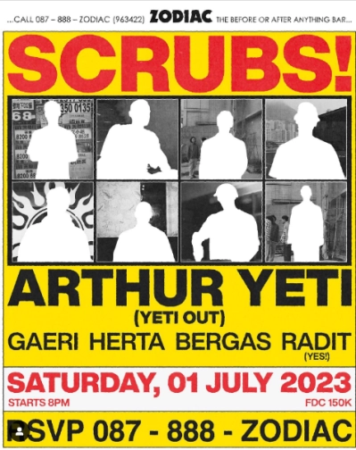 ZODIAC JAKATA - SCRUBS! : ARTHUR YETI