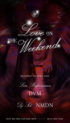 MS JACKSON JAKARTA - LOVE ON THE WEEKEND