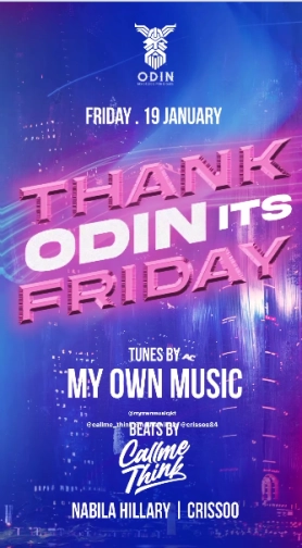 ODIN JAKARTA - THANK ODIN ITS FRIDAY