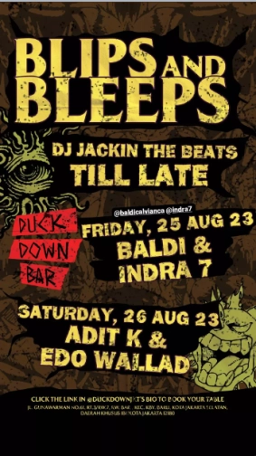 DUCK DOWN JAKARTA - BLIPS & BLEEPS