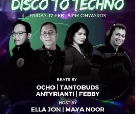 AM LOUNGE JAKARTA  DISCO TO TECHNO