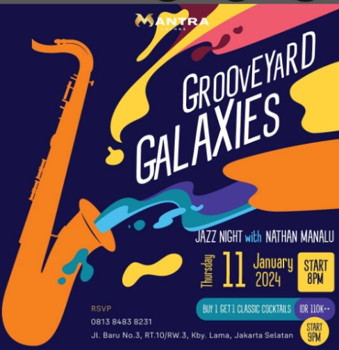 MANTRA LOUNGE JAKARTA - GROOVEYARD GALAXIES