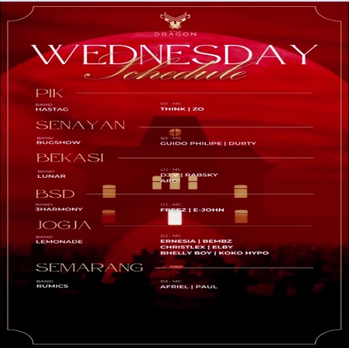 GOLD DRAGON BEKASI - WEDNESDAY