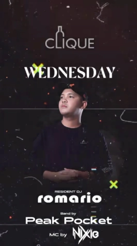 CLIQUE SPOT JAKARTA - RAVED WEDNESDAY