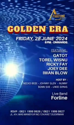 AMETHYST CLUB JAKARTA - GOLDEN ERA