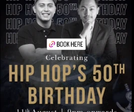 PANTJA JAKARTA  HIP HOPS 50TH BIRTHDAY