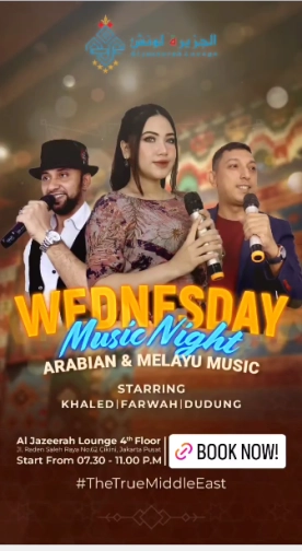 AL JAZEERAH LOUNGE JAKARTA - WEDNESDAY MUSIC NIGHT