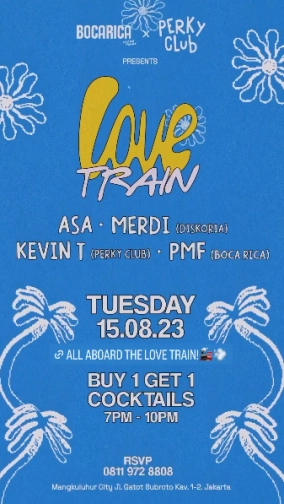 BOCARICA JAKARTA - LOVE TRAIN