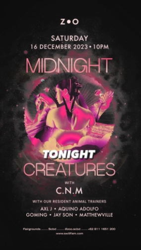 ZOO SCBD - MIDNIGHT CREATURES