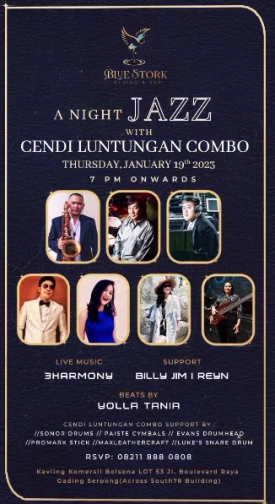 BLUE STORK JAKARTA - A NIGHT JAZZ