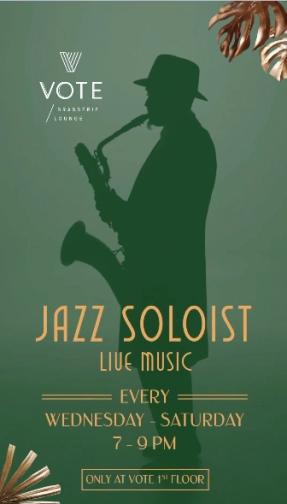 VOTE BAR JAKARTA - JAZZ SOLOIST