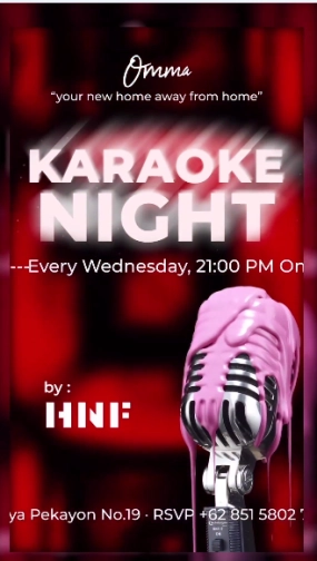 OMMA RESTAURANT BEKASI - KARAOKE NIGHT