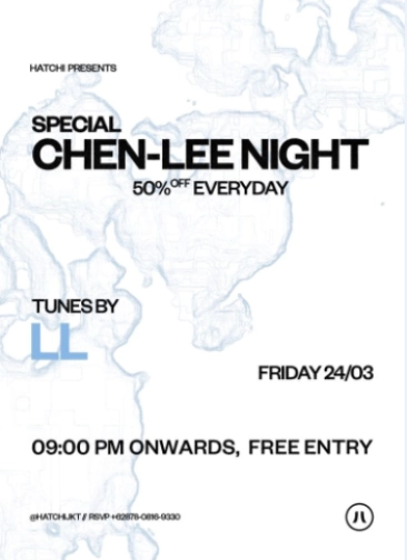 HATCHI JAKARTA - CHEN-LEE NIGHT