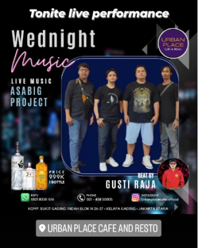 URBAN PLACE JAKARTA - WEDNIGHT MUSIC