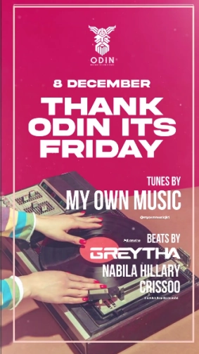 ODIN JAKARTA - THANK ODIN ITS FRIDAY